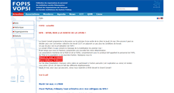 Desktop Screenshot of fopis.ch